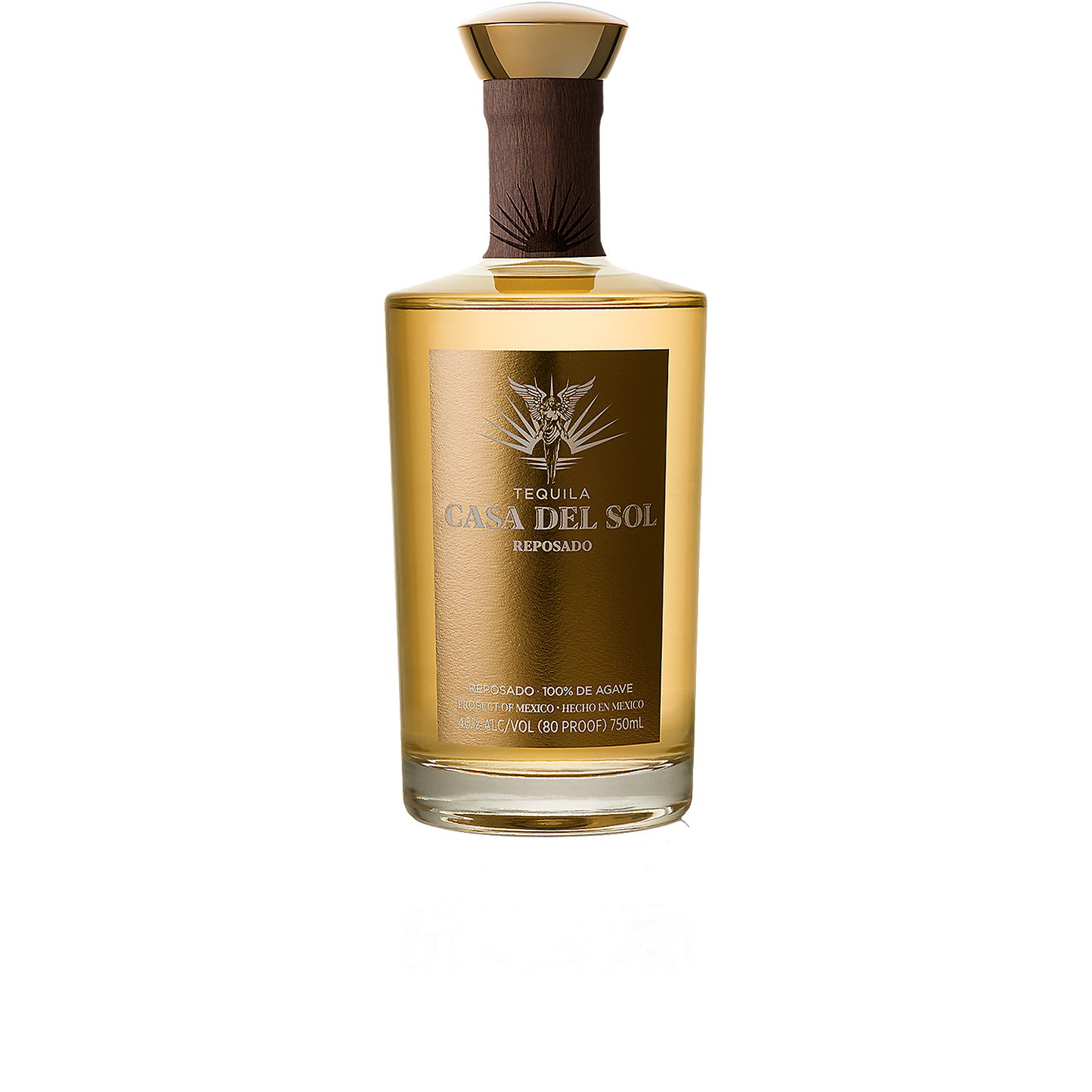 CASA DEL SOL TEQUILA REPOSADO 80 750ML