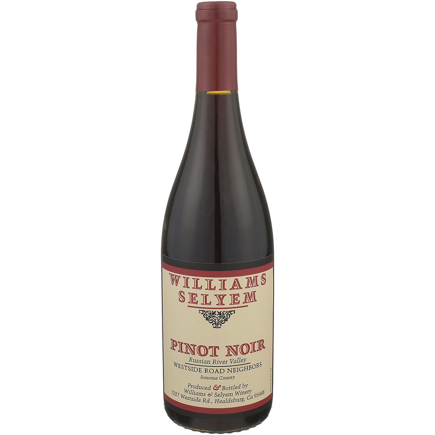 WILLIAMS SELYEM PINOT NOIR WESTSIDE ROAD NEIGHBORS RUSSIAN RIVER VALLEY 2022 750ML