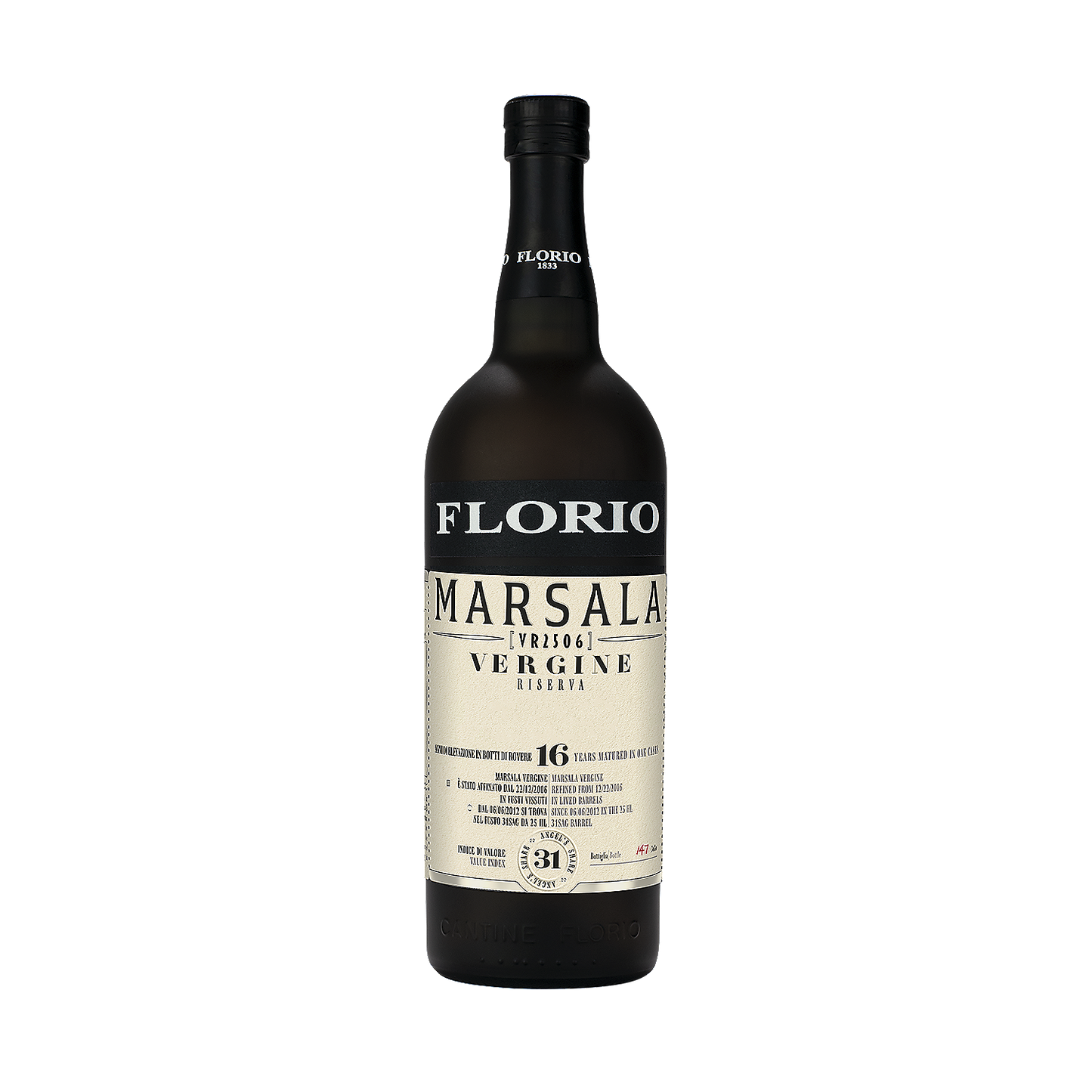 FLORIO MARSALA VERGINE RISERVA VR2506 2006 750ML