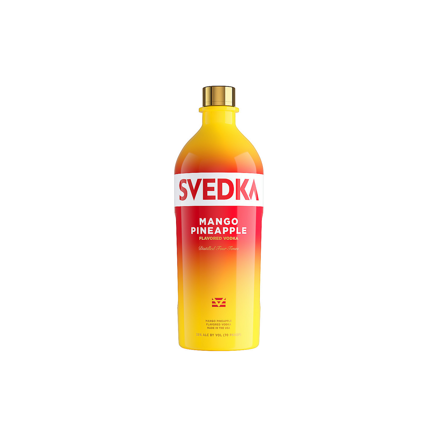 SVEDKA TROPICAL MANGO PINEAPPLE FLAVORED VODKA 70 375ML