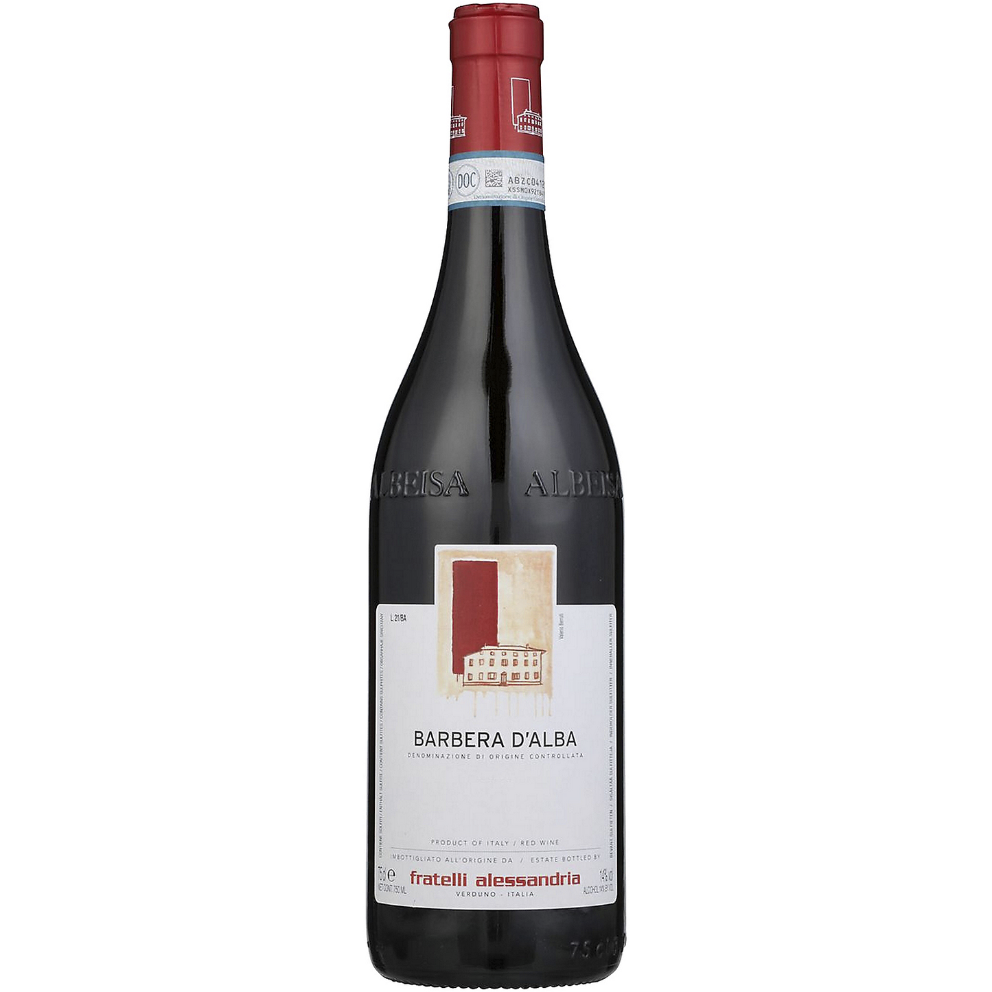 FRATELLI ALESSANDRIA BARBERA D'ALBA 2022 750ML