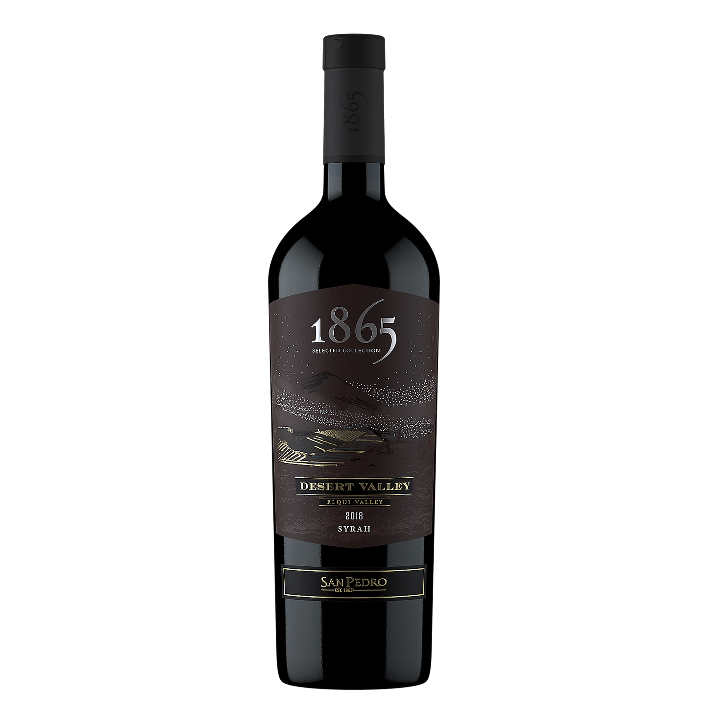 1865 SYRAH SELECTED COLLECTION DESERT VALLEY ELQUI VALLEY 2019 750ML