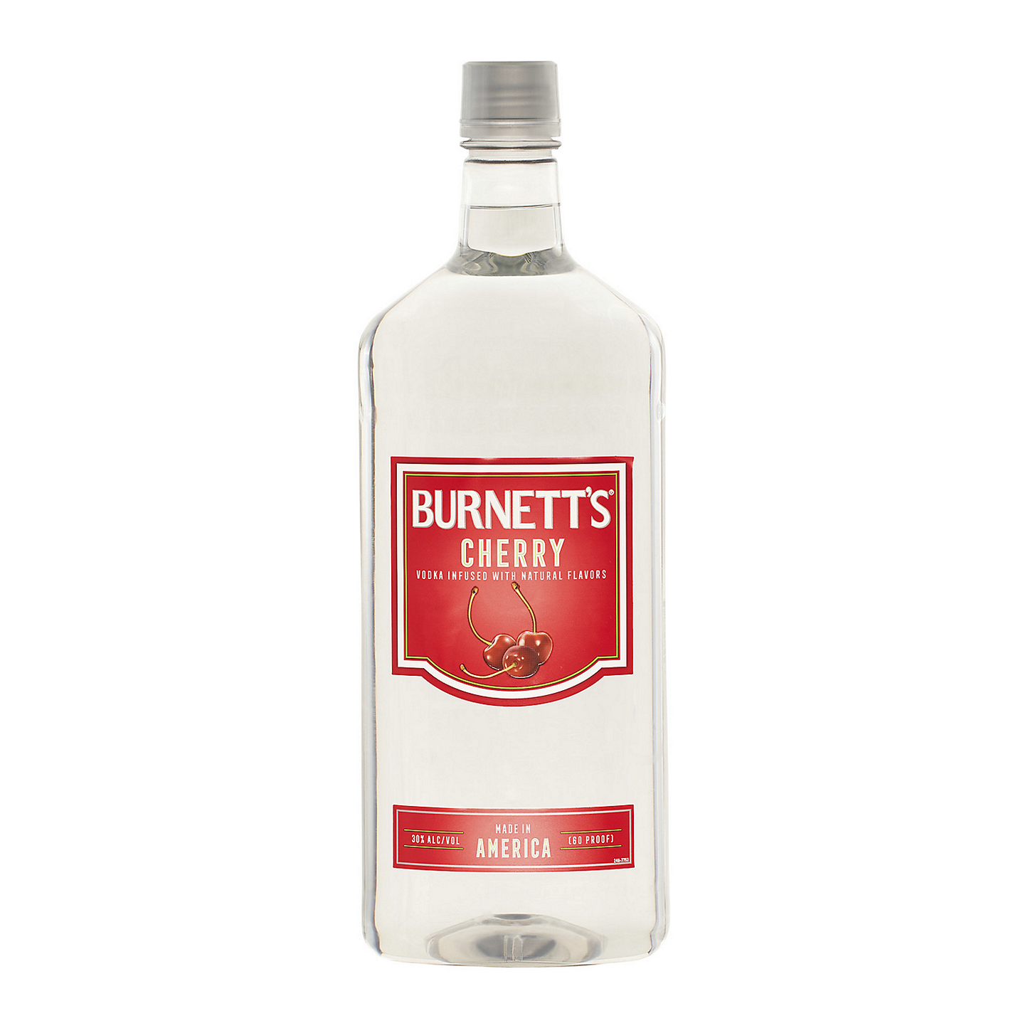 BURNETT'S CHERRY FLAVORED VODKA 60 1.75L
