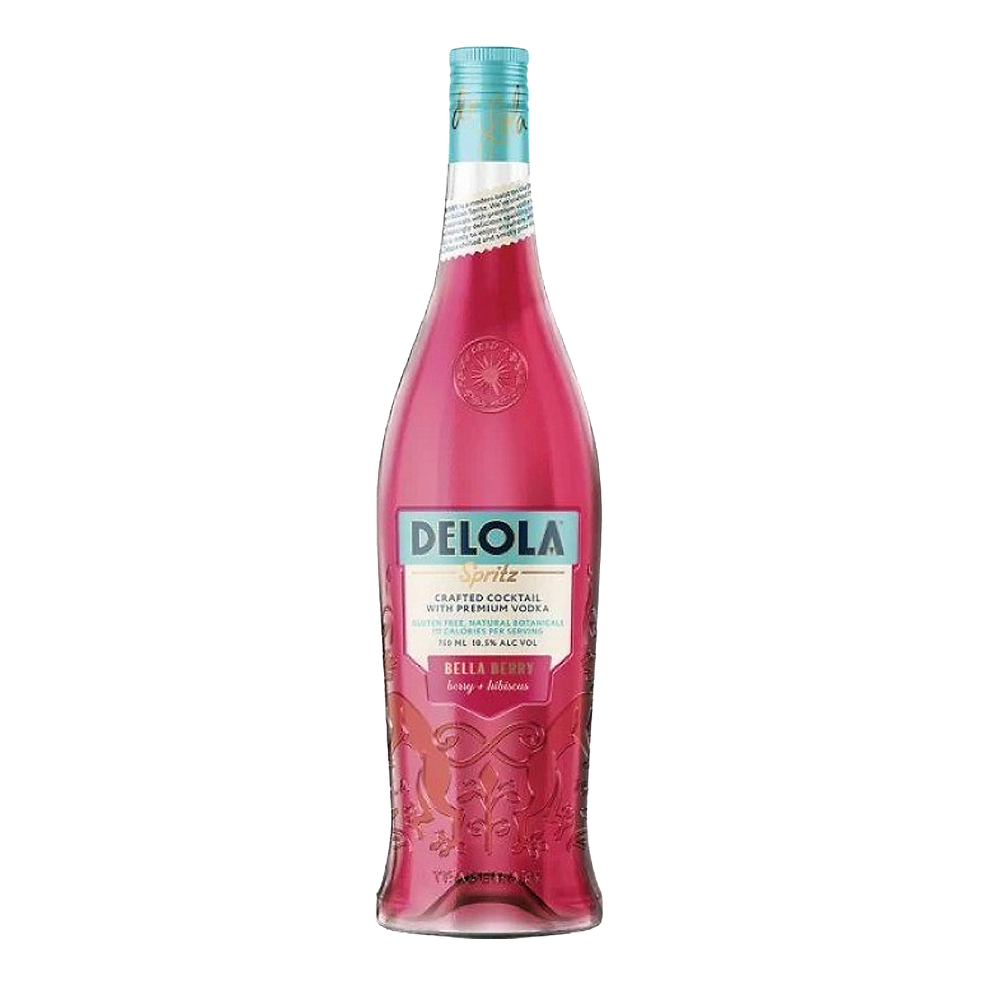 DELOLA BERRY + HIBISCUS SPRITZ BELLA BERRY WITH VODKA 21 750ML