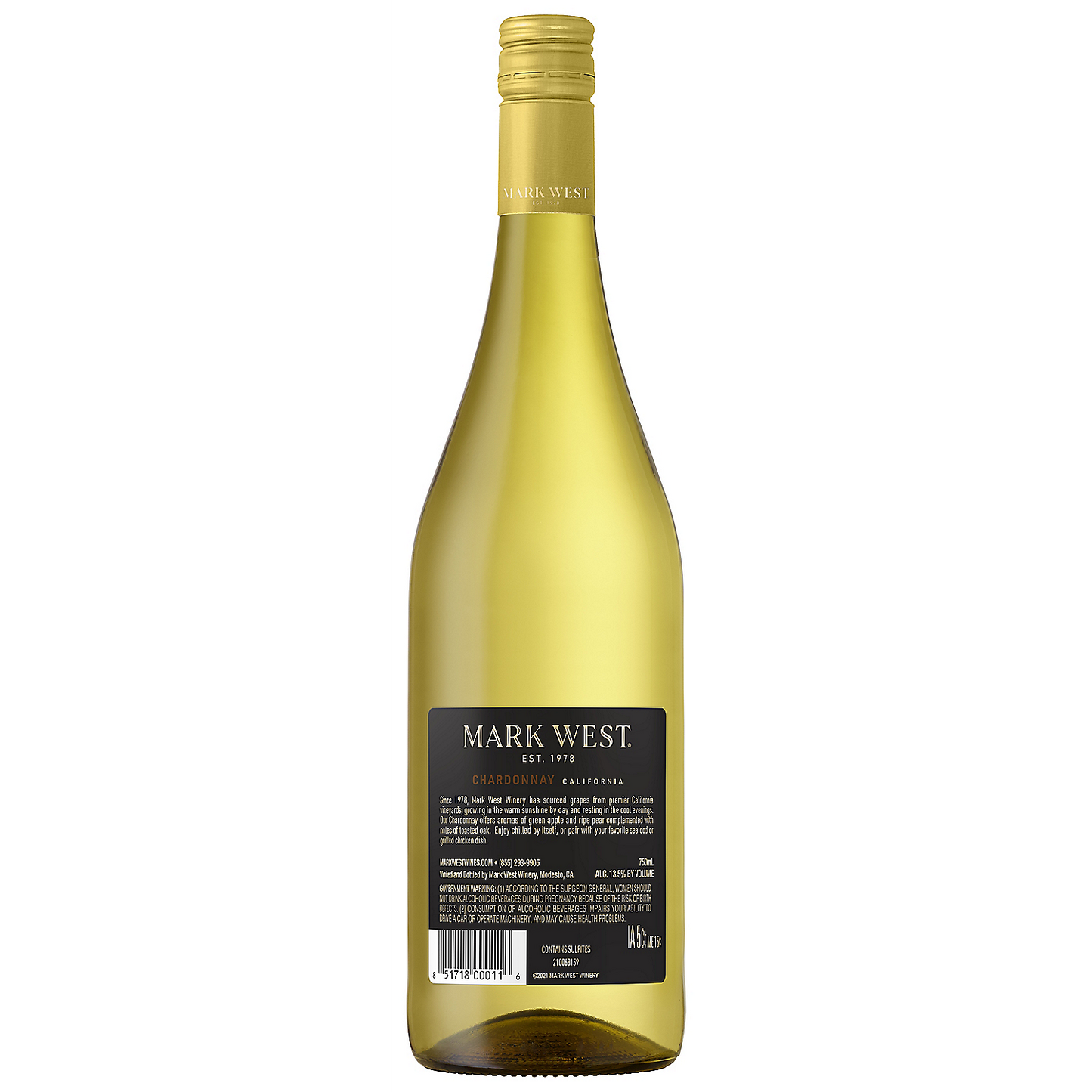 MARK WEST CHARDONNAY CALIFORNIA 750ML