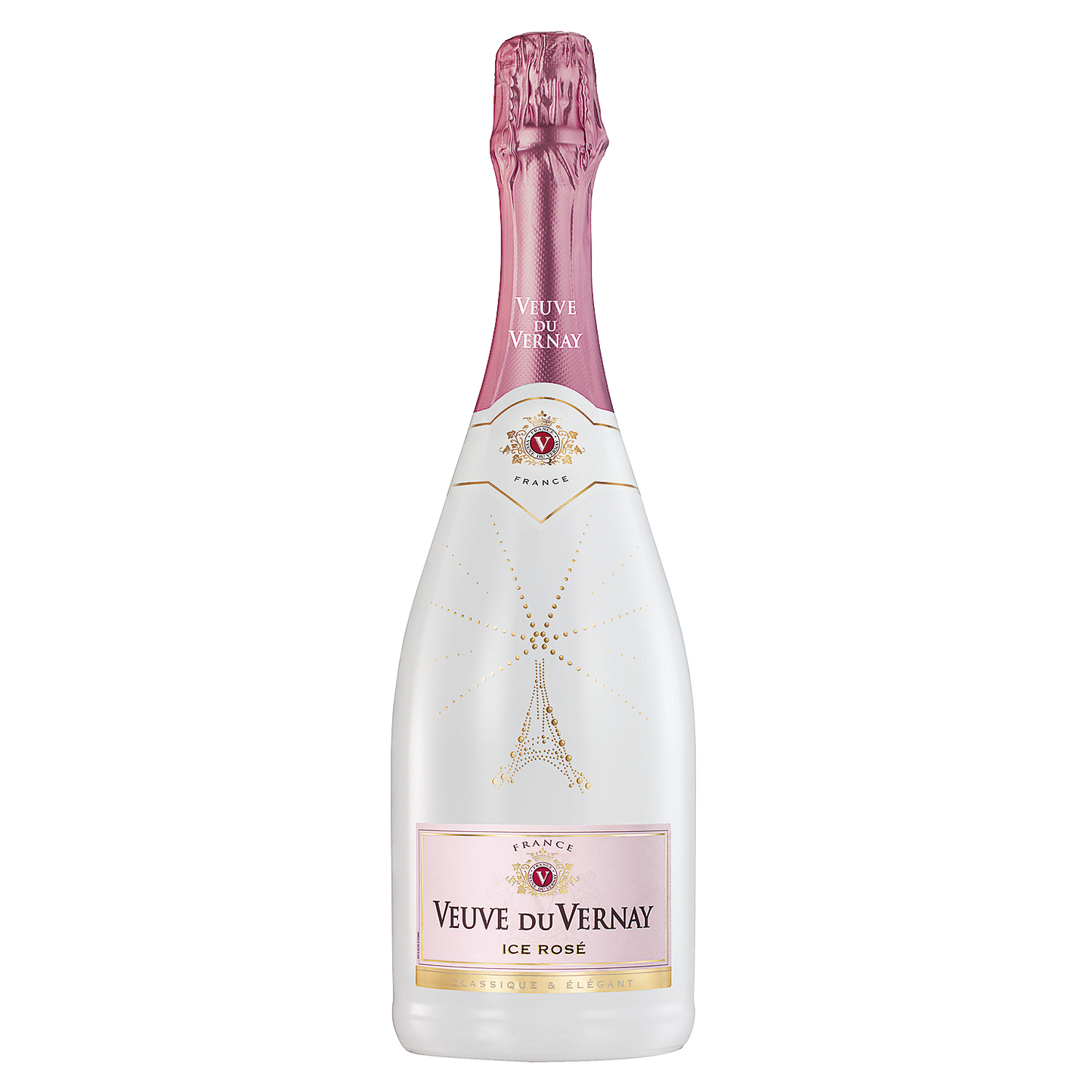 VEUVE DU VERNAY DEMI SEC ROSE ICE FRANCE 187ML