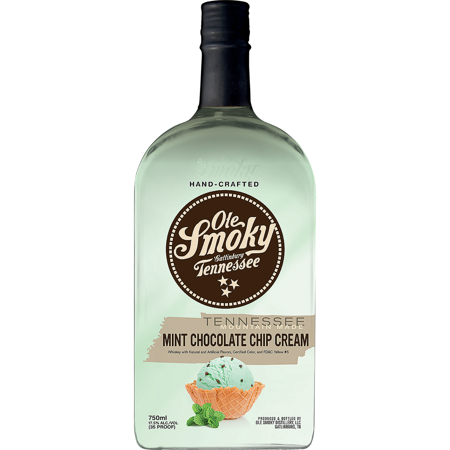 OLE SMOKY MINT CHOCOLATE CHIP CREAM LIQUEUR 35 750ML