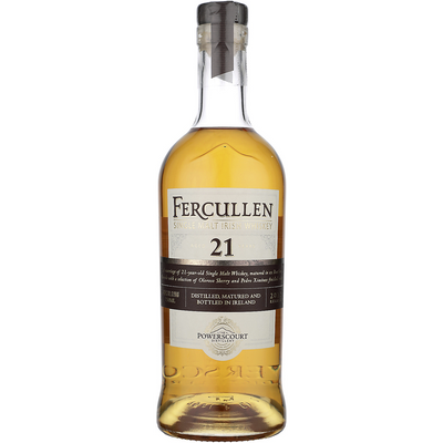 FERCULLEN SINGLE MALT IRISH WHISKEY 21 YR 92 750ML