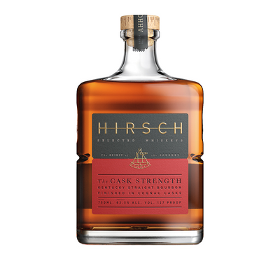 HIRSCH STRAIGHT BOURBON THE CASK STRENGTH 127 750ML