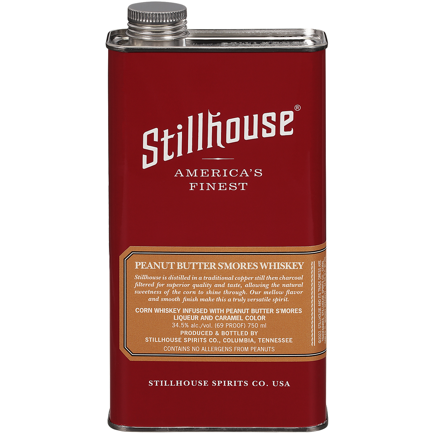 STILLHOUSE PEANUT BUTTER SMORES FLAVORED WHISKEY 69 750ML