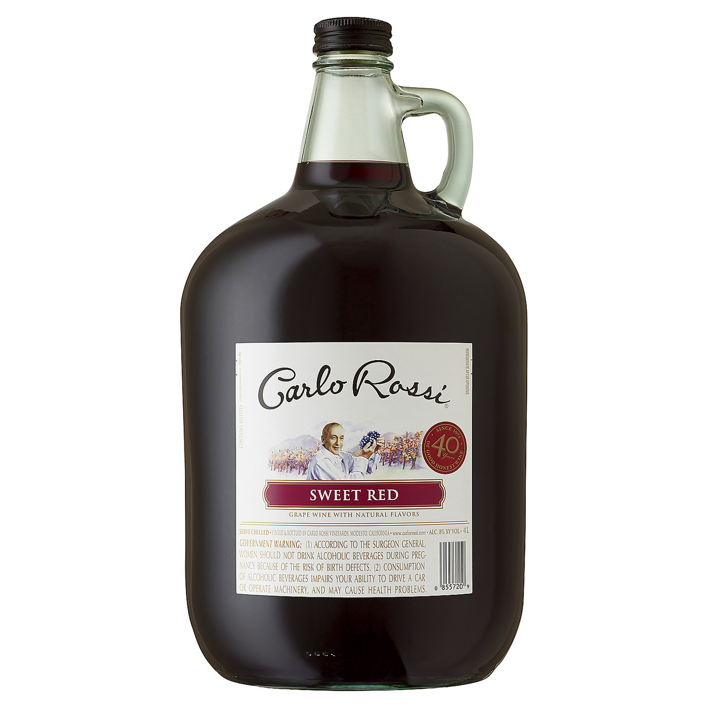 CARLO ROSSI SWEET RED CALIFORNIA 750ML