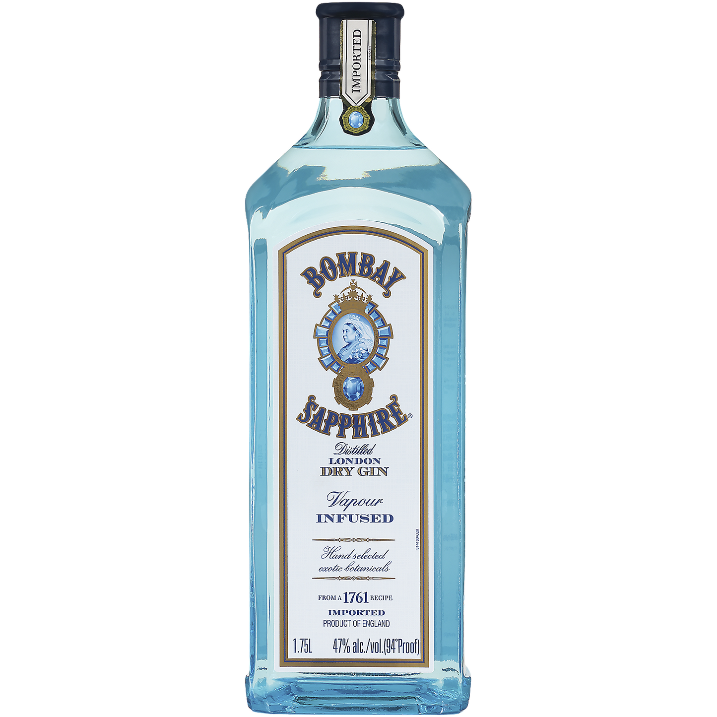 BOMBAY LONDON DRY GIN SAPPHIRE 94 375ML