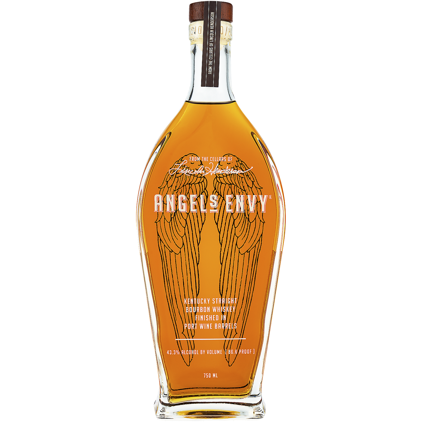 ANGEL'S ENVY STRAIGHT BOURBON FINISHED IN PORT WINE BARRELS 86.6 100ML
