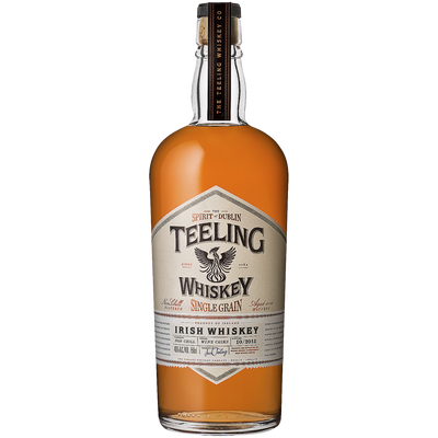 TEELING SINGLE GRAIN IRISH WHISKEY 5 YR 92 W/ TUBES 750ML