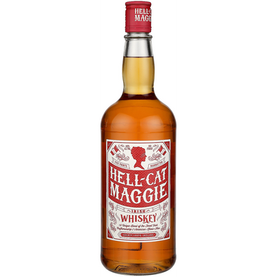 HELL CAT MAGGIE BLENDED IRISH WHISKEY 80 1L