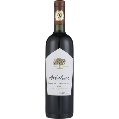 ARBOLEDA CABERNET SAUVIGNON ACONCAGUA VALLEY 2018 750ML