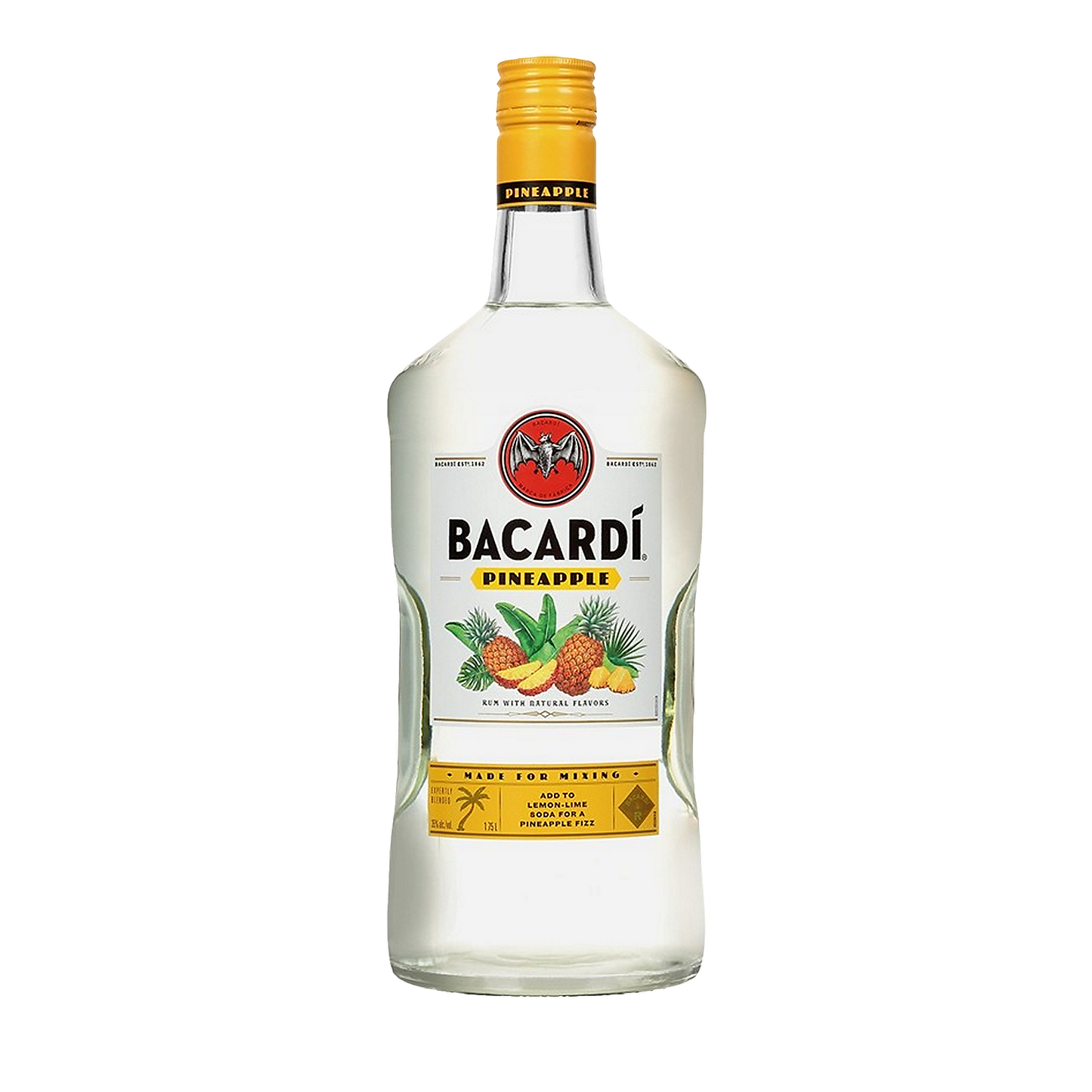 BACARDI PINEAPPLE FLAVORED RUM 70 375ML