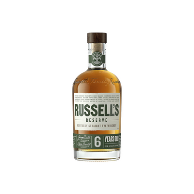 RUSSELL'S RESERVE STRAIGHT RYE WHISKEY 6 YR 90 750ML