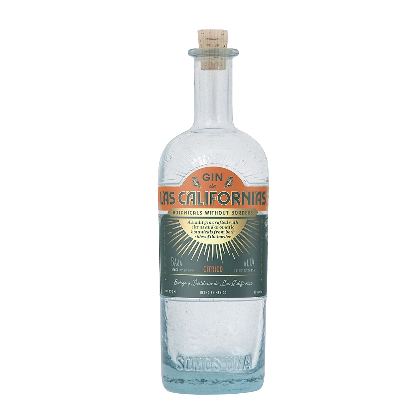 LAS CALIFORNIAS CITRICO GIN 80 750ML