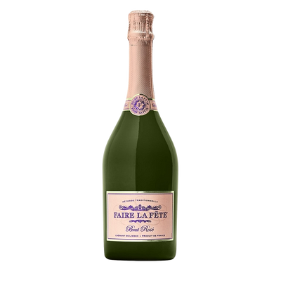 FAIRE LA FETE CREMANT DE LIMOUX BRUT ROSE 750ML