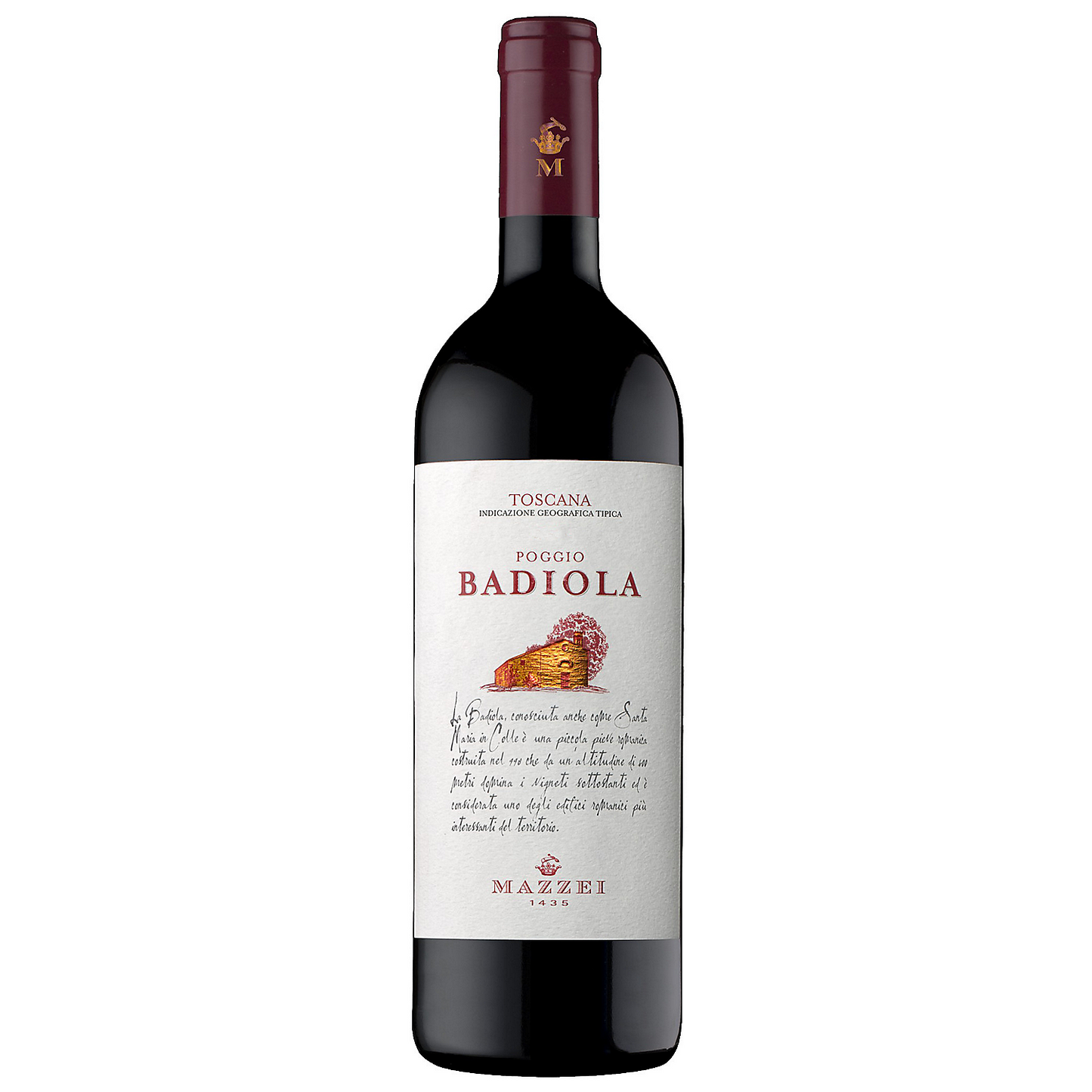 MAZZEI TOSCANA ROSSO POGGIO BADIOLA 2021 750ML