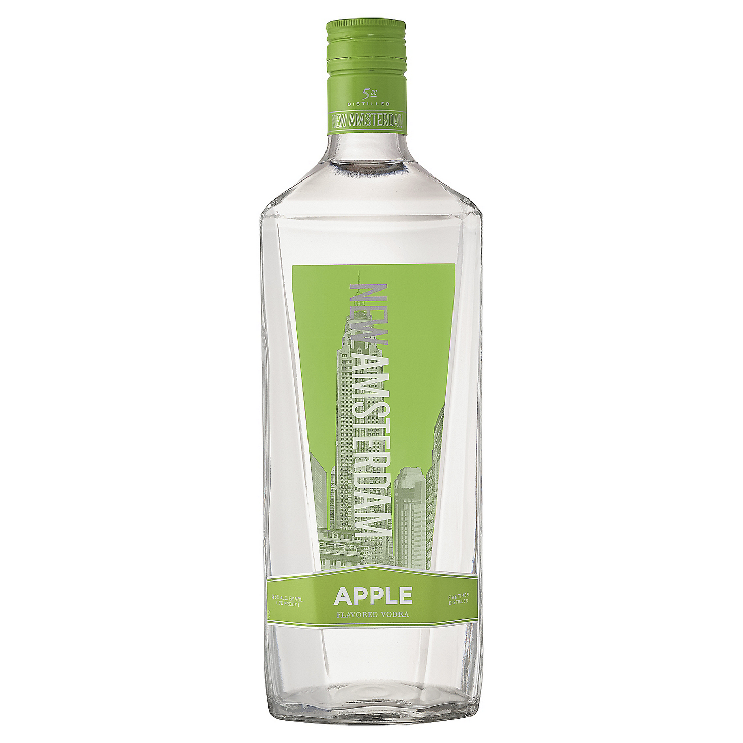 NEW AMSTERDAM APPLE FLAVORED VODKA 70 750ML