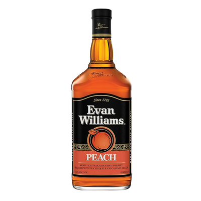 EVAN WILLIAMS PEACH WHISKEY LIQUEUR 65 750ML