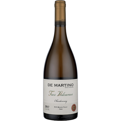 DE MARTINO CHARDONNAY SINGLE VINEYARD TRES VOLCANES VINEYARD MALLECO VALLEY 2017 750ML