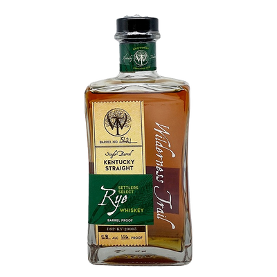 WILDERNESS TRAIL STRAIGHT RYE WHISKEY SMALL BATCH BOTTLED IN BOND SWEET MASH 100 750ML