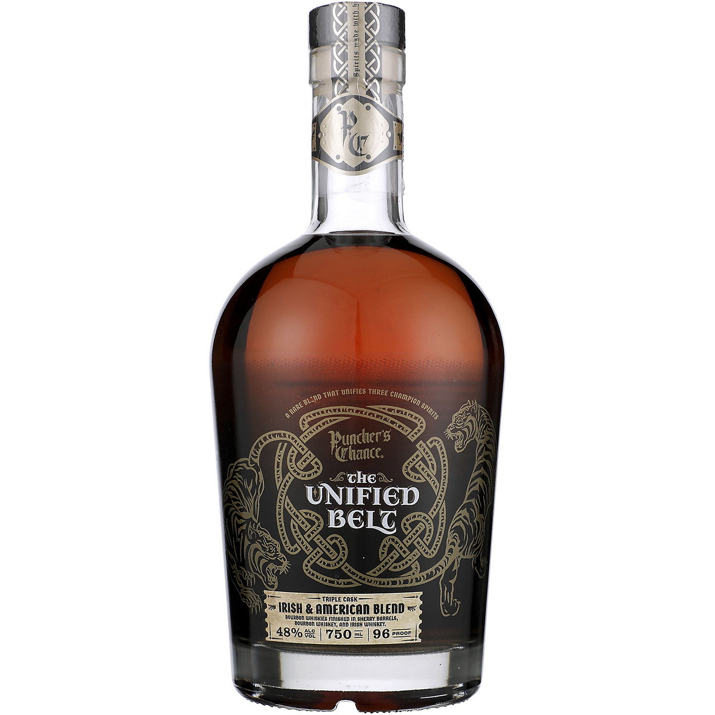 PUNCHER'S CHANCE BLENDED BOURBON THE UNIFIED BELT 96 750ML