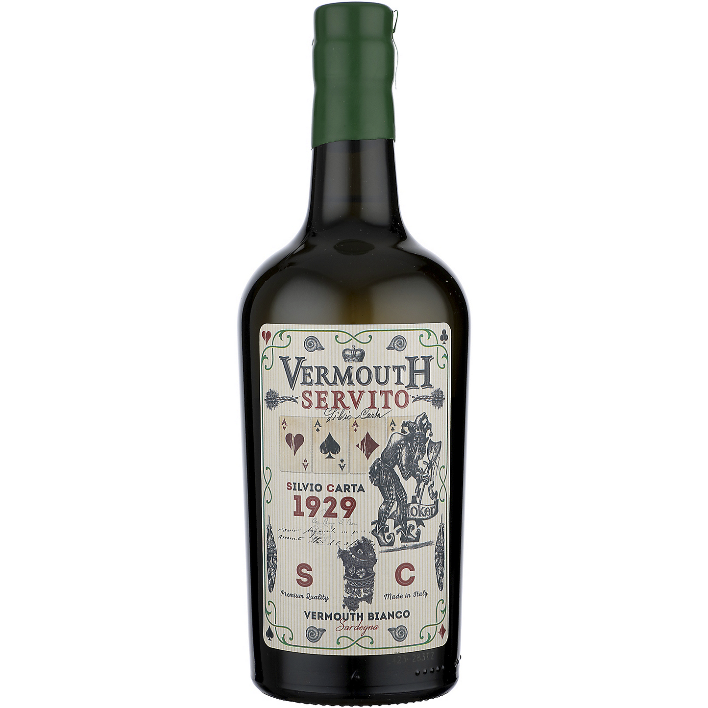 SILVIO CARTA VERMOUTH BIANCO SERIVITO 750ML