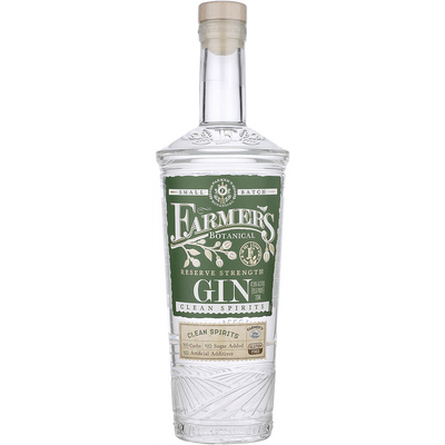 FARMER'S DRY GIN SMALL BATCH RESERVE STRENGTH 95.6 750ML