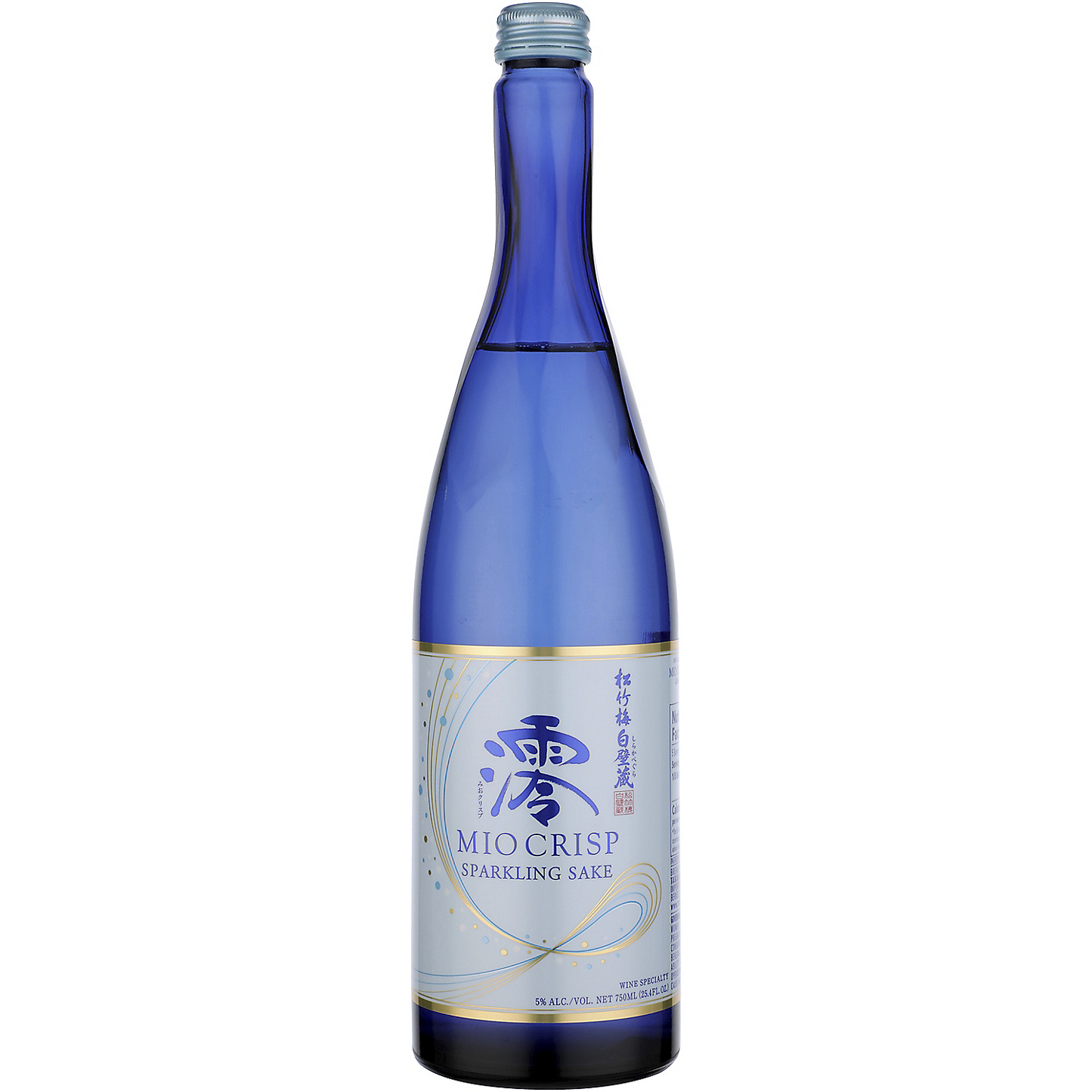 SHO CHIKU BAI SHIRAKABEGURA MIO CRISP SPARKLING SAKE 750ML