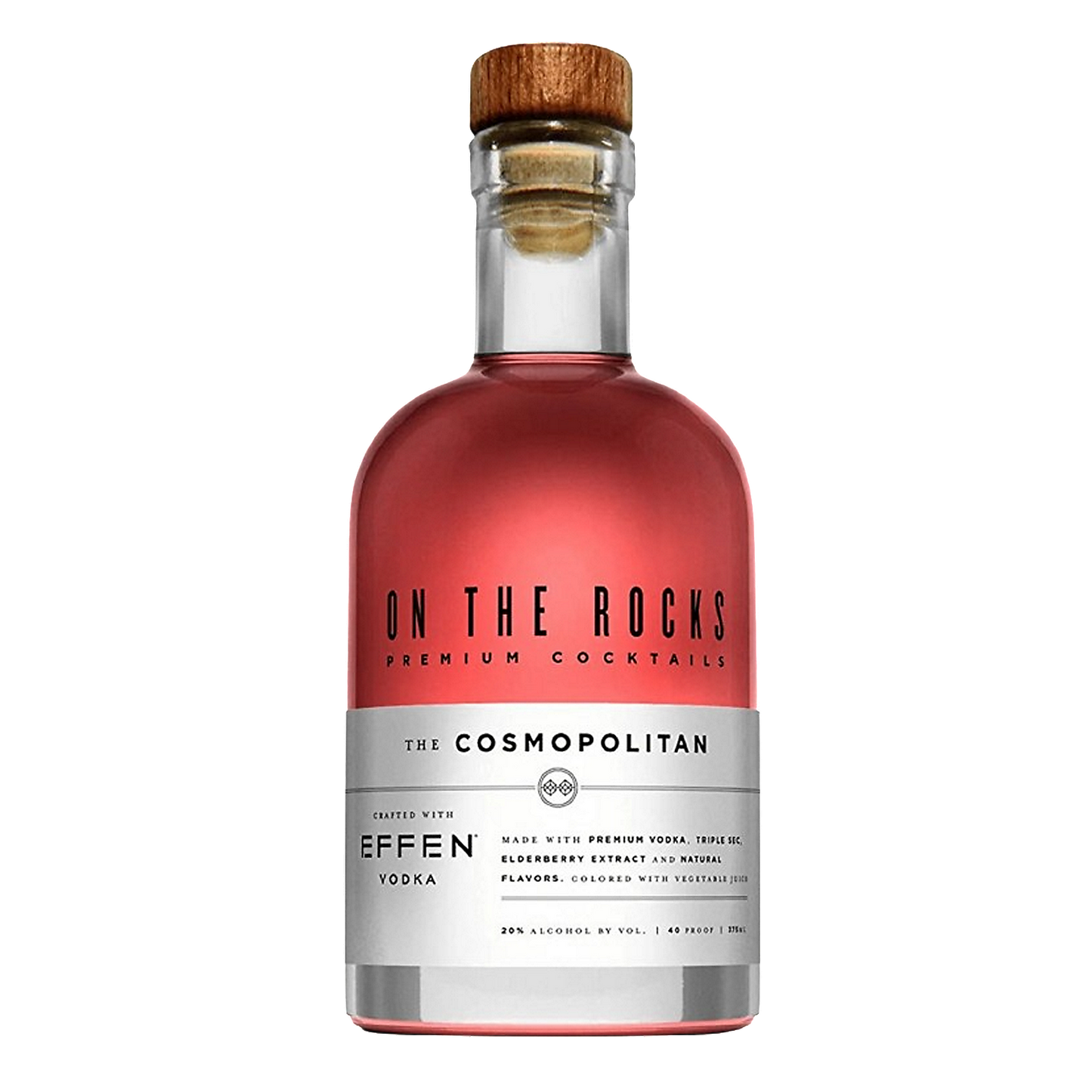 OTR-ON THE ROCKS THE COSMOPOLITAN CRAFTED WITH EFFEN VODKA 40 750ML