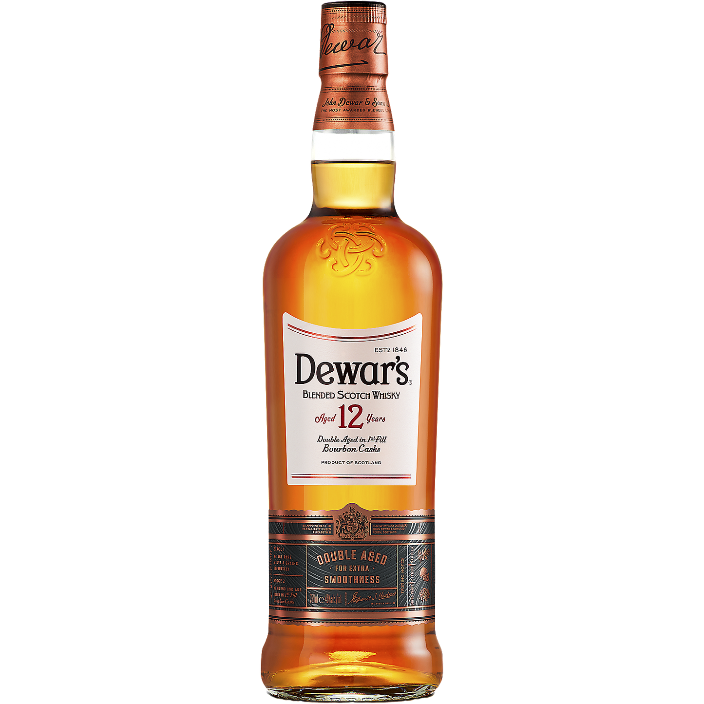 DEWAR'S BLENDED SCOTCH THE ANCESTOR 12 YR 80 W/ GIFT BOX 750ML