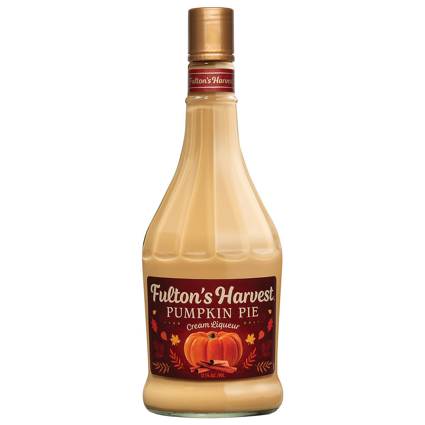 FULTON'S HARVEST CREAM LIQUEUR PUMPKIN PIE CREAM 25 750ML