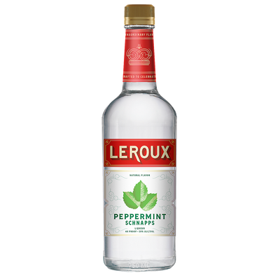 LEROUX MINT SCHNAPPS 100 750ML