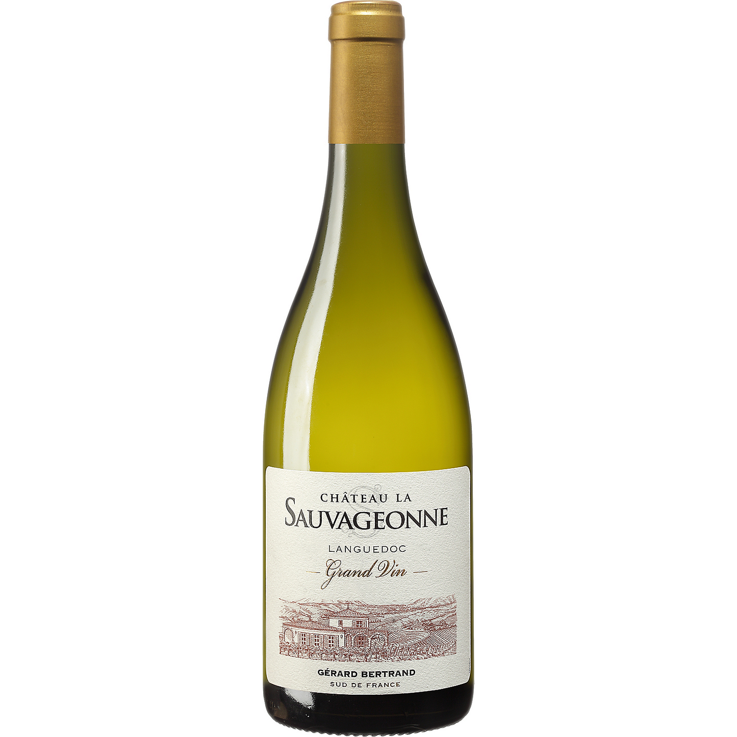 GERARD BERTRAND COTEAUX DU LANGUEDOC BLANC CHATEAU LA SAUVAGEONNE GRAND VIN 2019 WOOD BOX 750ML