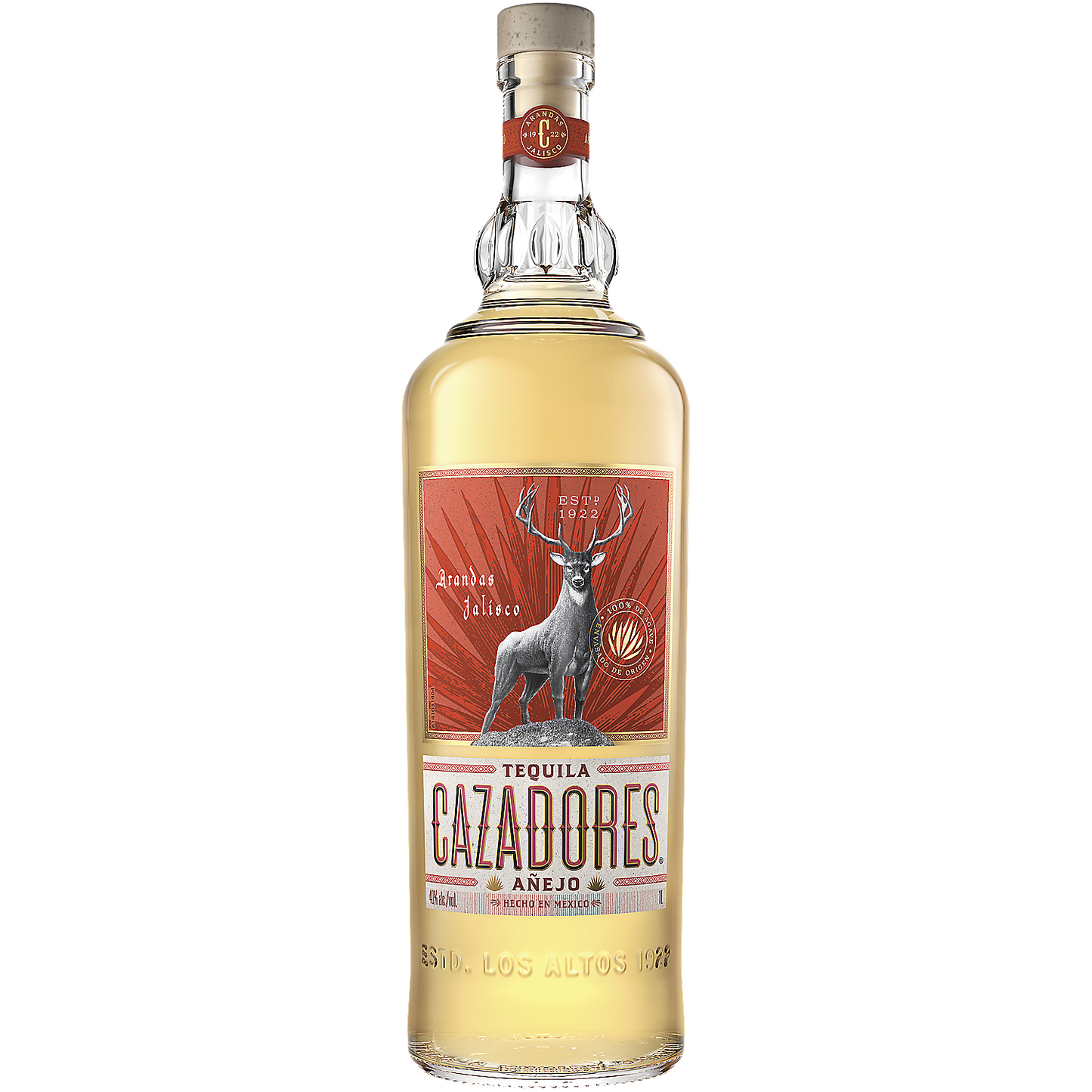 CAZADORES TEQUILA ANEJO 80 1L