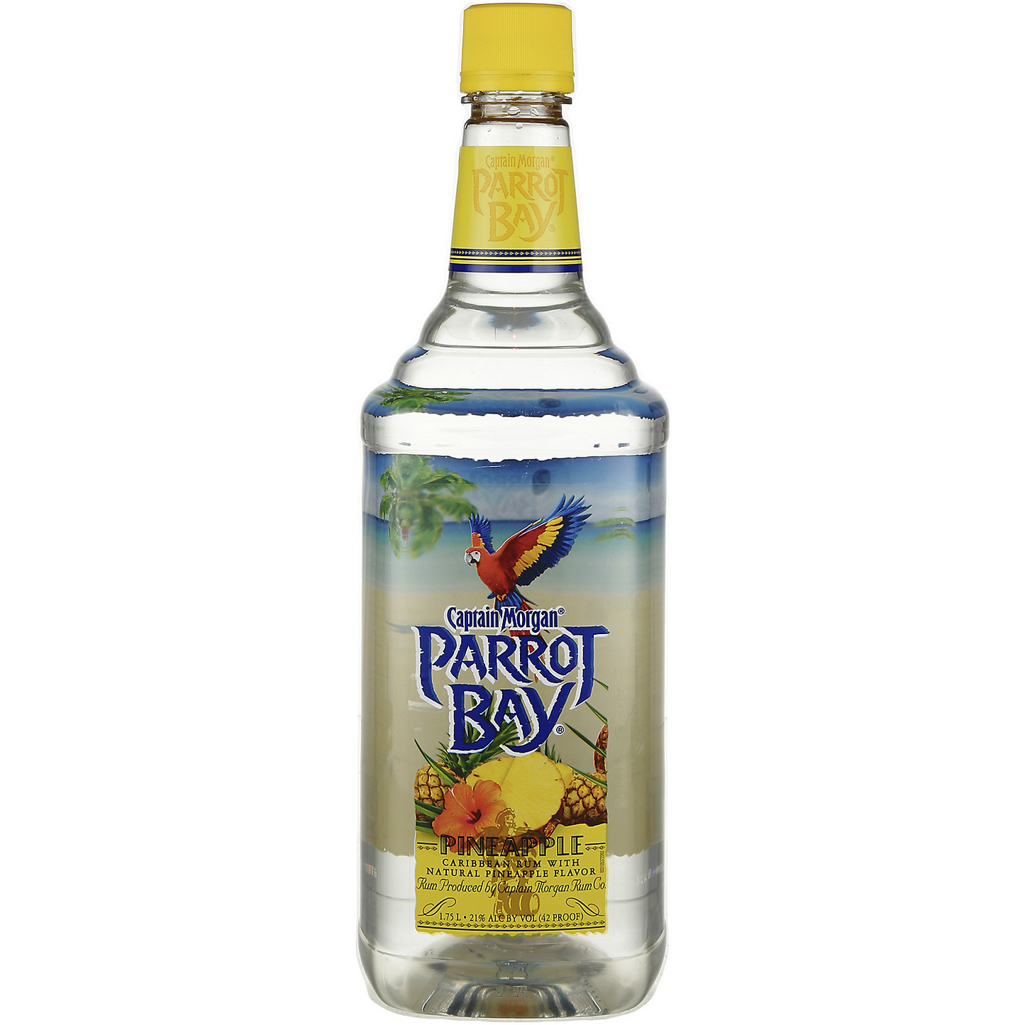 PARROT BAY PINEAPPLE FLAVORED RUM 42 1L
