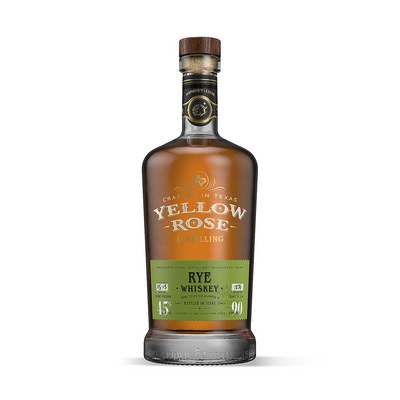 YELLOW ROSE DISTILLING RYE WHISKEY 90 750ML