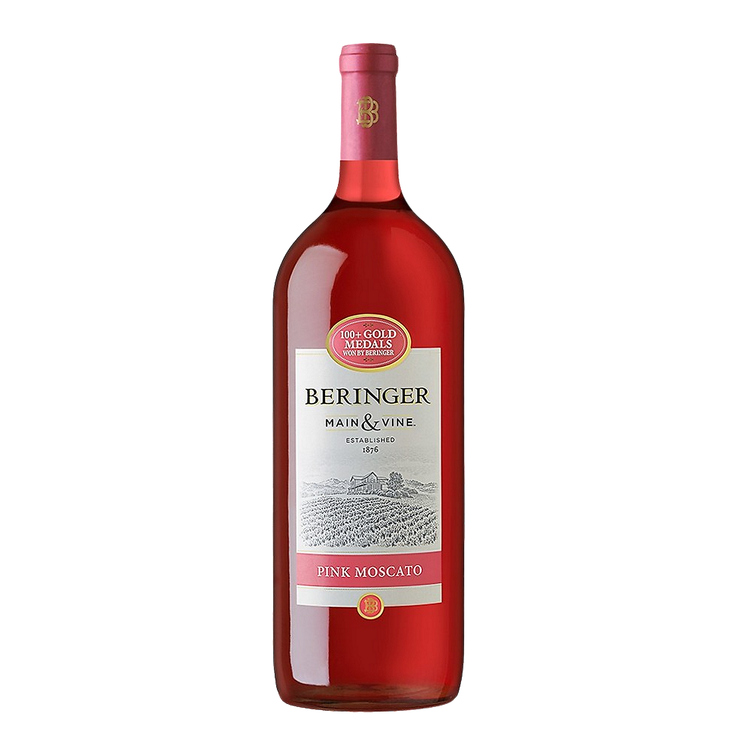 BERINGER MAIN & VINE PINK MOSCATO CALIFORNIA 750ML