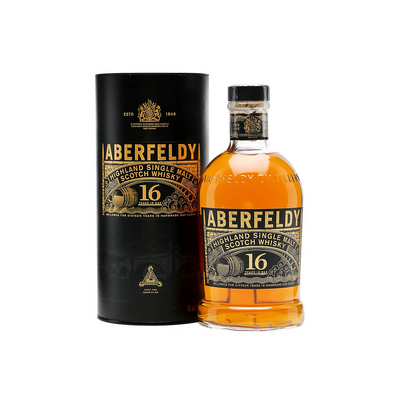 ABERFELDY SINGLE MALT SCOTCH 16 YR 80 750ML