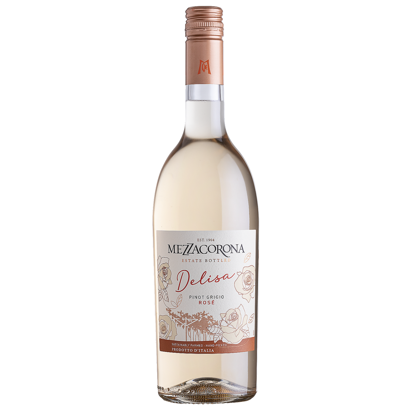 MEZZACORONA PINOT GRIGIO ROSATO DELISA VIGNETI DELLE DOLOMITI 750ML