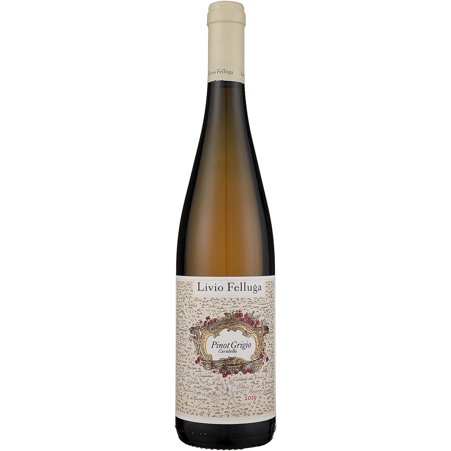 LIVIO FELLUGA PINOT GRIGIO CURUBELLA COLLI ORIENTALI DEL FRIULI 2020 750ML