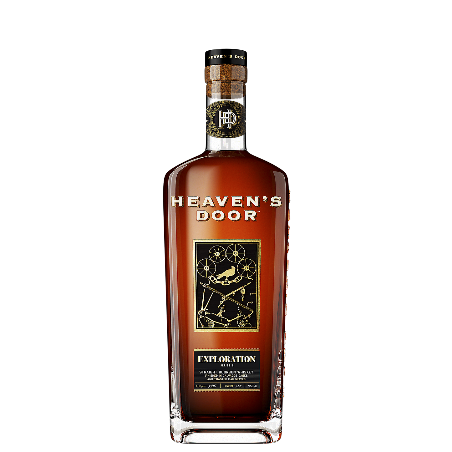 HEAVEN'S DOOR STRAIGHT BOURBON EXPLORATION SERIES #1 FINISHED IN CALVADOS CASKS 108 750ML