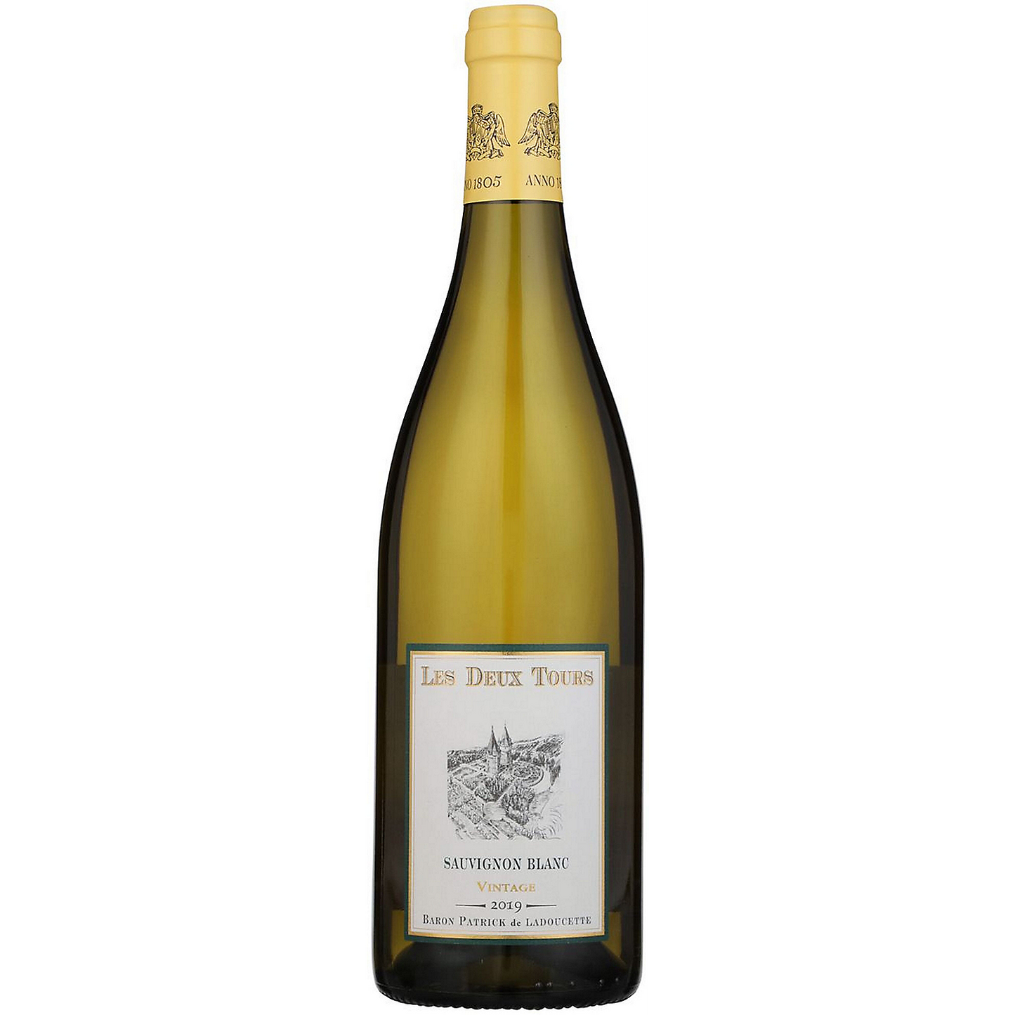 LES DEUX TOURS TOURAINE BLANC 2019 750ML