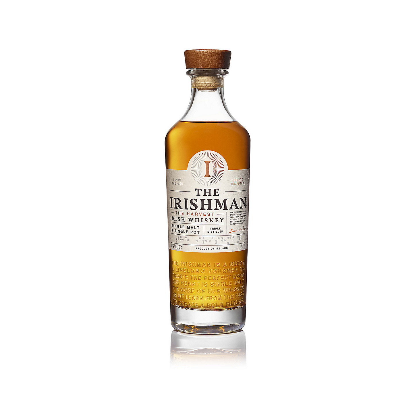 THE IRISHMAN SINGLE MALT IRISH WHISKEY THE HARVEST 80 750ML