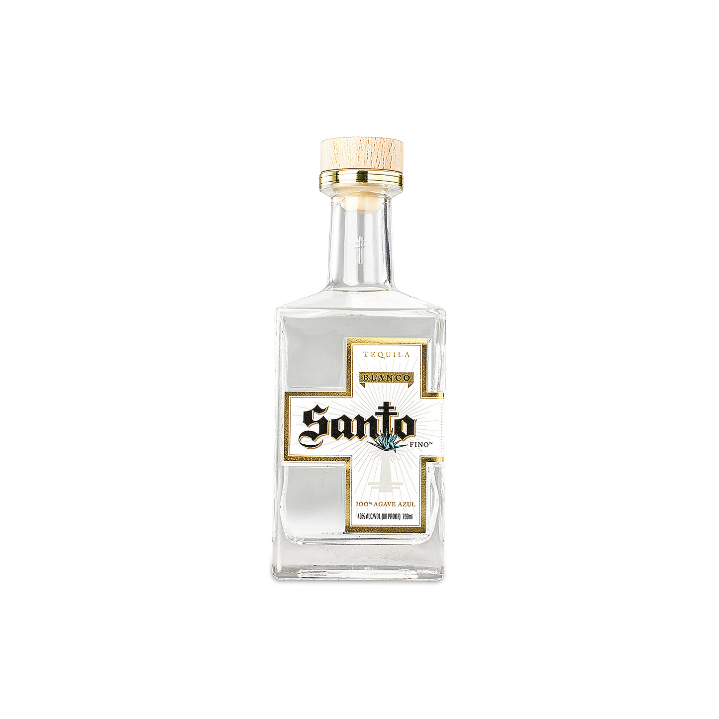 SANTO TEQUILA BLANCO FINO 80 50ML