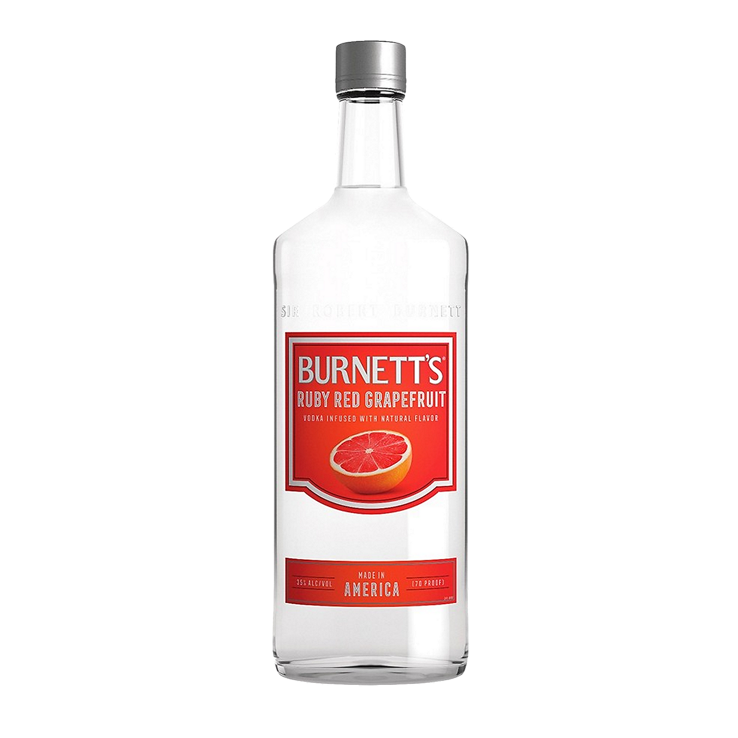 BURNETT'S RUBY RED GRAPEFRUIT FLAVORED VODKA 60 1.75L